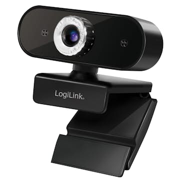 Webbkamera LogiLink HD 1080p Med Inbyggd Mikrofon