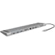 USB-C-docka LogiLink 11-i-1 HDMI/VGA/RJ45/USB-C 100W