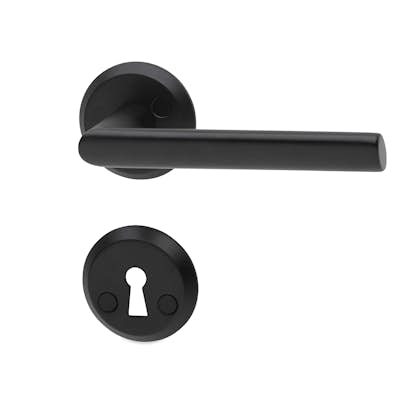 Innerdörrhandtag Habo Boston Svart