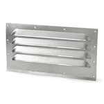 Ventilationsgaller Habo 405 i Stål med Insektsnät