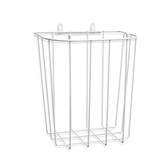 Papperskorg Habo Vit Avfallskorg i Ståltråd för Kök & Bad