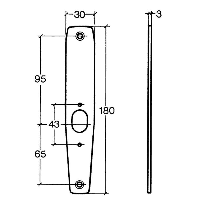 Underläggsbricka ASSA Fix 4285