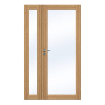 Halvparinnerdörr Swedoor Unique GW01L+GW01L