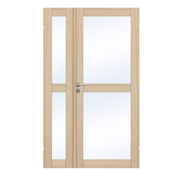 Halvparinnerdörr Swedoor Unique GW02L+GW02L