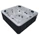 Utespa DenForm 61 Quartz White 49 Jets Spabad för 6 Personer