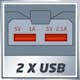 USB Laddadapter Einhell TE-CP 18 Li Solo