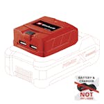 USB Laddadapter Einhell TE-CP 18 Li Solo