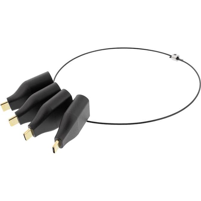 USB-C Adapter Deltaco med ring