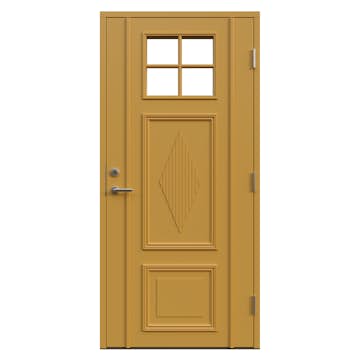 Ytterdörr Leksandsdörren Lisselby Klarglas Eco74 RC2N