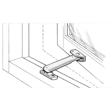 Vädringsbeslag ASSA ABLOY Fix 93