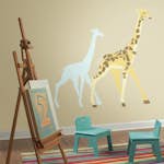 Väggdekor RoomMates Giraffe Giant