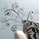 Väggdekor RoomMates Music Note Scroll