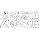 Väggdekor RoomMates Music Note Scroll