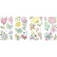 Väggdekor RoomMates Pastel Floral