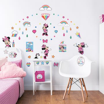 Väggdekor Walltastic Disney Mimmi Wall