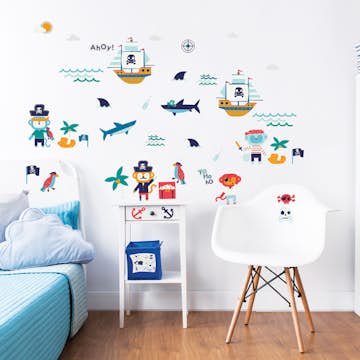 Väggdekor Walltastic Pirater