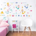 Väggdekor Walltastic Sjöjungfru