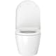 Vägghängd Toalettstol Duravit ME by Starck Rimless 253009 inkl Toalettsits