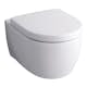 Vägghängd Toalettstol Geberit iCon Rimfree 3575 med Grohe Rapid SL 113 cm
