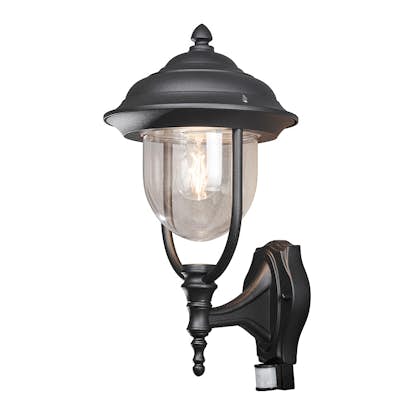 Vägglykta Gnosjö Konstsmide Parma Upp E27 Rörelsevakt