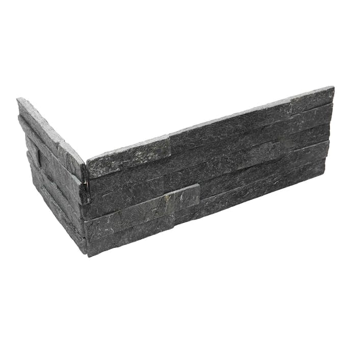 Väggsten ArtStone Black Glossy Mountain Hörn