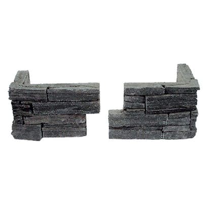 Väggsten ArtStone Hafjell Black Slate Hörn