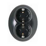 Vägguttag Schneider Electric Renova 2-vägs