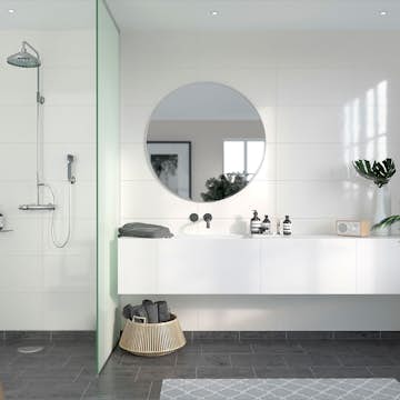 Våtrumsskiva Fibo Denver White 3091 M63-HG