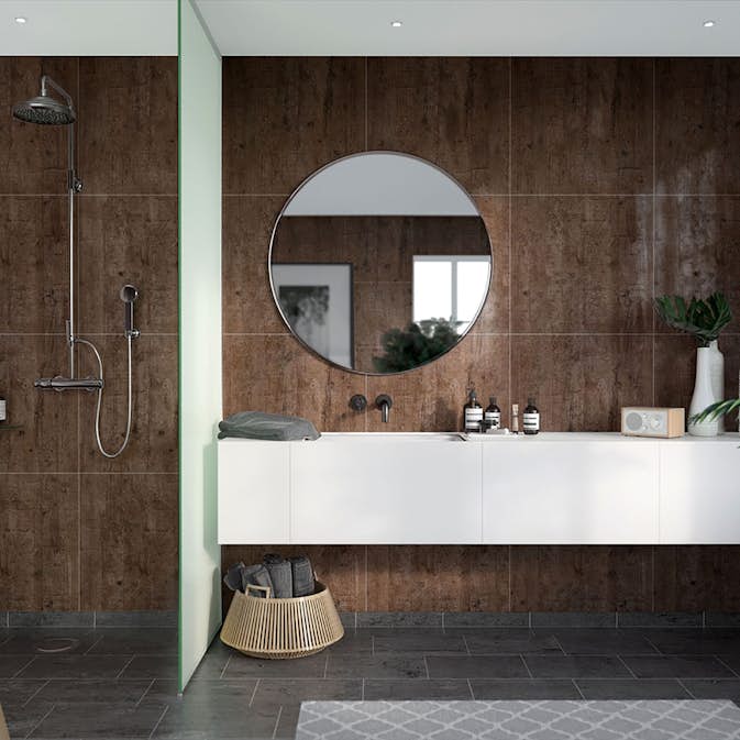 Våtrumsskiva Fibo Rough Wood 7969 M66-SC