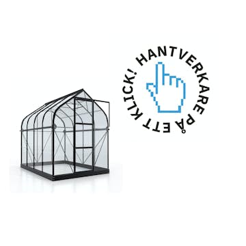 Montering Växthus Vitavia Merkur 9,9 kvm