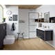 Tvättställsskåp Villeroy & Boch Avento 118 cm med 4 lådor för Dubbla Tvättställ