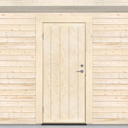 Varmförrådsdörr Sveadörren Obehandlad