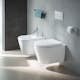 Vägghängd Toalettstol Duravit ME by Starck Rimless 253009 utan Toalettsits