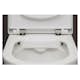 Vägghängd Toalettstol Duravit ME by Starck Rimless 253009 utan Toalettsits