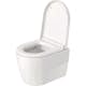 Vägghängd Toalettstol Duravit ME by Starck Rimless 253009 utan Toalettsits