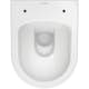 Vägghängd Toalettstol Duravit ME by Starck Rimless 253009 utan Toalettsits