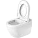 Vägghängd Toalettstol Duravit Starck 3 252709 Rimless utan Toalettsits