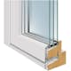 Vridfönster Sveafönster Solid Aluminium 3-glas