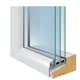 Fast Fönster Sveafönster Signatur Aluminium 3-glas