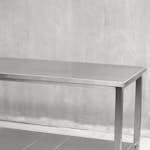 Toppskiva Vilan Stainless Rostfri släta Toppskiva