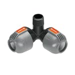 Vinklad L-skarv Gardena 25 mm x G 3/4 Hangänga