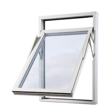 Vridfönster Elitfönster Original Aluminium 100 3-Glas Express
