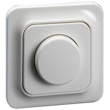 Dimmer Schneider Electric Trend 315W Infälld  Polarvit