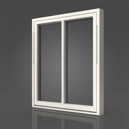 Vridfönster Elitfönster Original Alu 100 3-Glas Bågpost Lagerfört