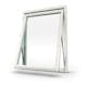 Vridfönster NorDan Tanum 3-Glas Aluminium