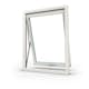 Vridfönster NorDan Tanum 3-Glas Aluminium