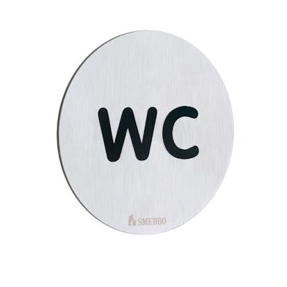 WC-Skylt Smedbo Xtra FS958