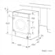 Tvätt/Torkmaskin Siemens iQ300 WK14D322DN Integrerad