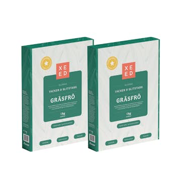 Gräsfrö Xeed Glänsa Paketerbjudande 2 kg