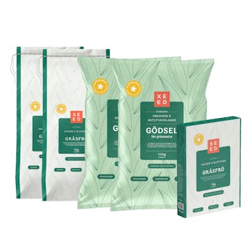 Gräsfrö Xeed Paket Med Gödsel Nyanläggning 350 kvm